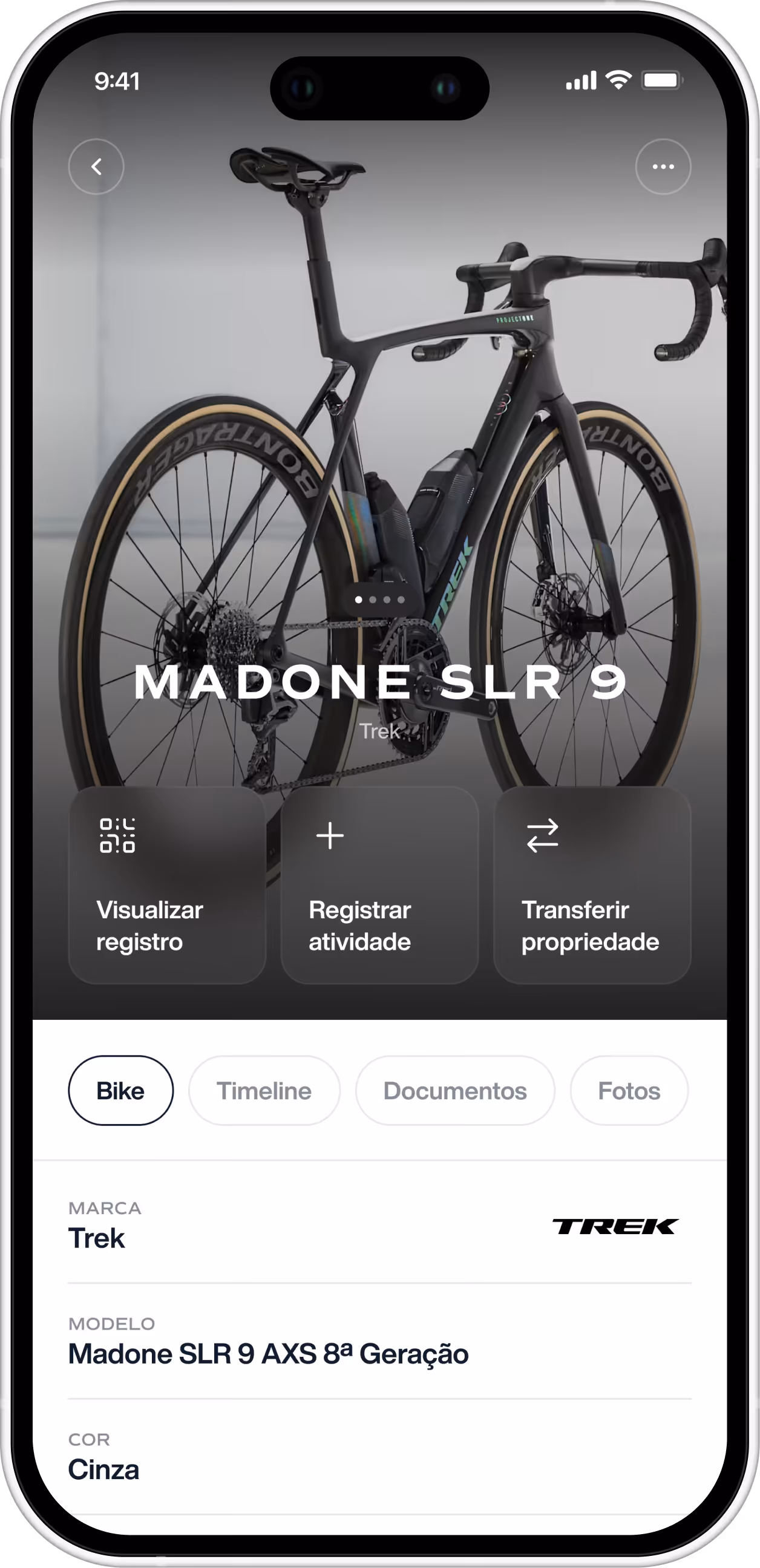 BikeProof app